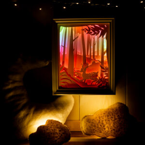 La biche des bois profonds