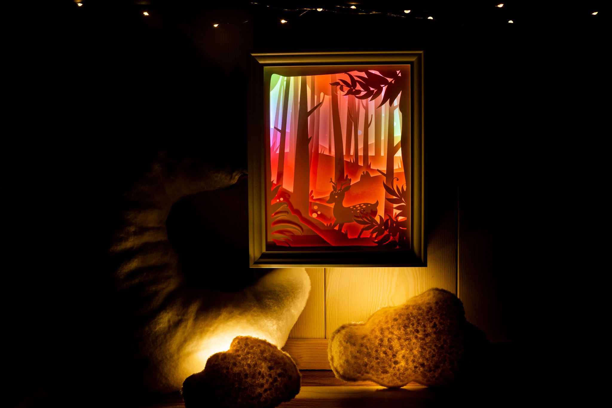 La biche des bois profonds